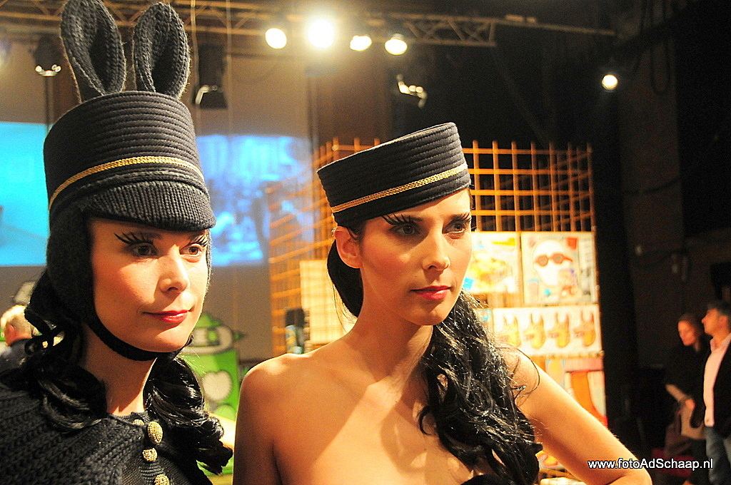 Art-fashionshow op de orderly Madness 2011 Haarlem