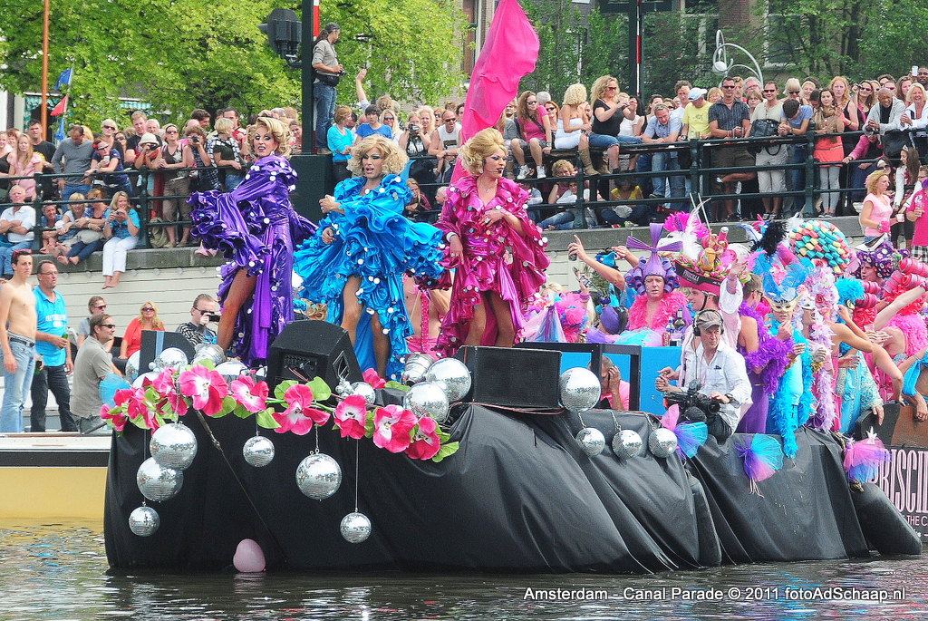 Gay Pride Festival - Canal Parade 2011 Amsterdam