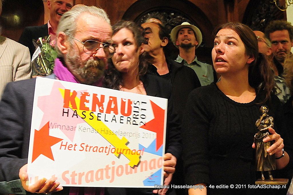 Kenau Hasselaerprijs 2011 naar Haarlemse daklozenkrant Het Straatjournaal