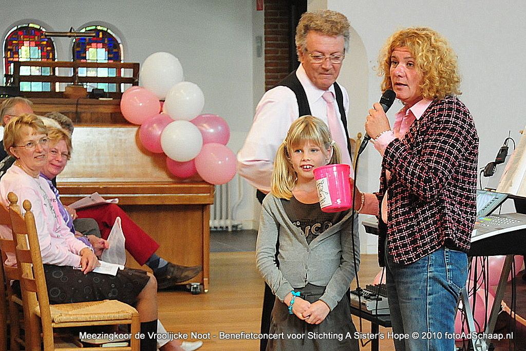 Meezingkoor de Vroolijcke Noot 2010 - Benefietconcert voor Stichting A Sister’s Hope