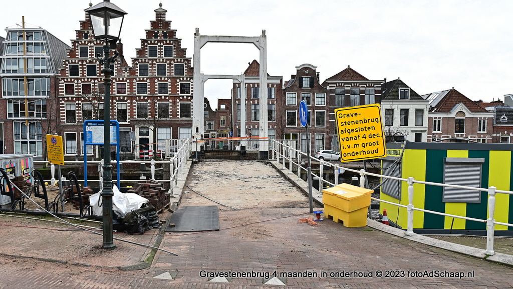 Haarlem vier maanden zonder Gravestenenbrug