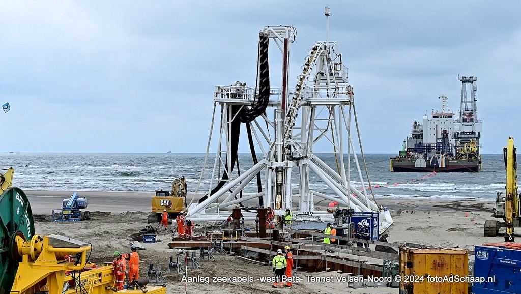 Aanleg bekabeld stopcontact op zee voor aansluiting windparken