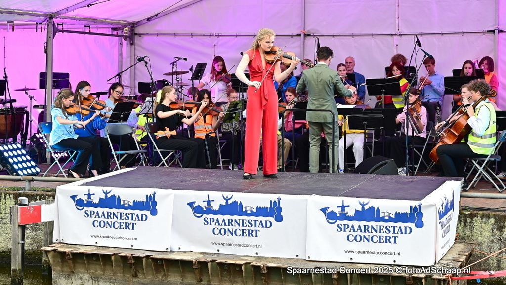 Spaarnestad concert 2025 met Kennemer Jeugd Orkest en Haarlemse Muggenblazers