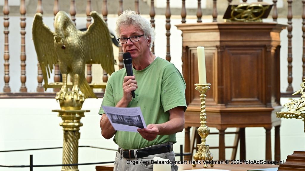 Grote of St.- Bavokerk orgel- en beiaard vriendenconcert door Henk Veldman