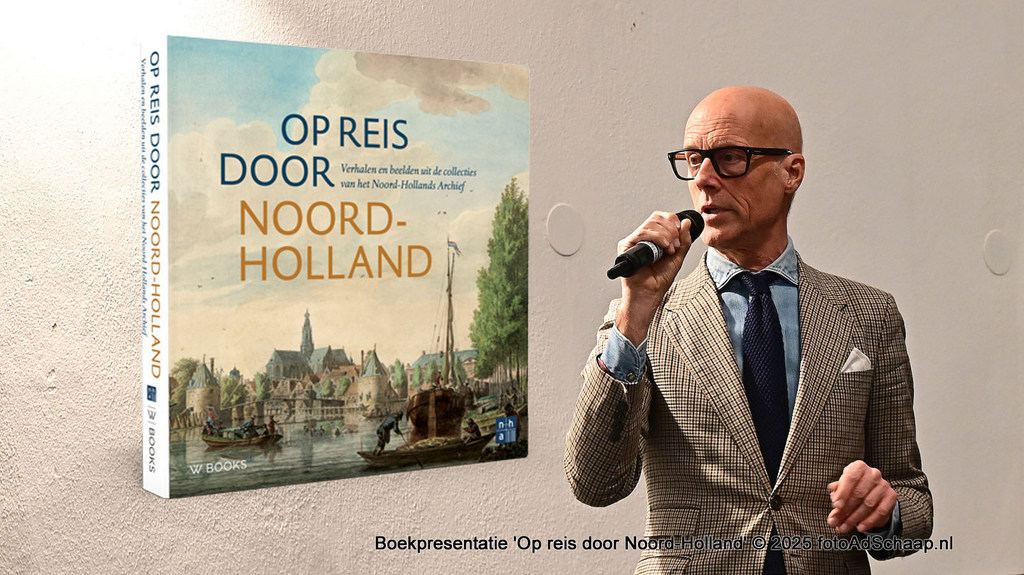 Boekpresentatie 'Op reis door Noord-Holland' met bijbehorende expositie NHA