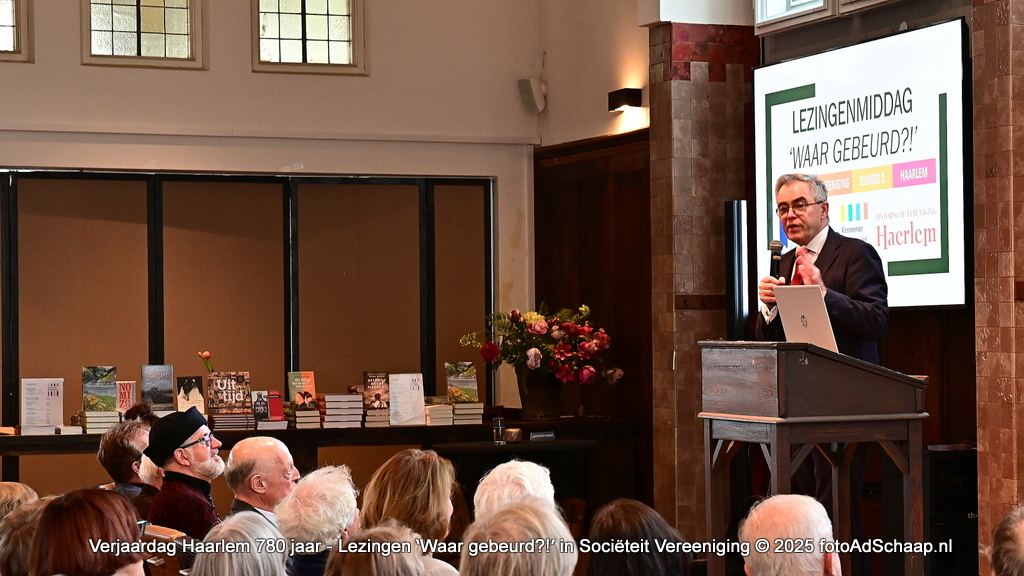 Verjaardag Haarlem 780 jaar - Lezingen ‘Waar gebeurd?!’ in Sociëteit Vereeniging