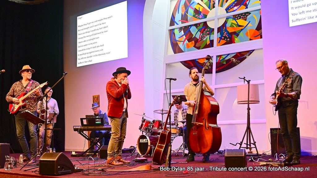 Bob Dylan 85 jaar tribute met SlowTrain en Kick Bras