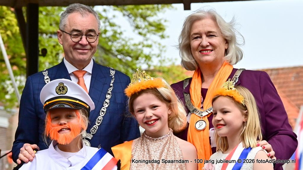 Koningsdag Spaarndam 2026 met aubade en prijsuitreiking