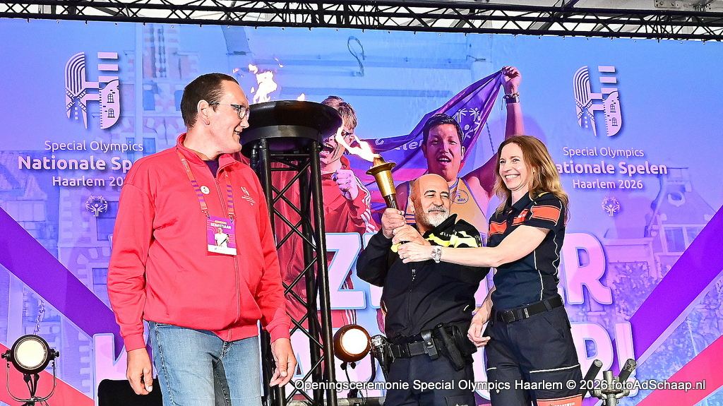 Openingsceremonie Special Olympics Nationale Spelen 2026 Haarlem
