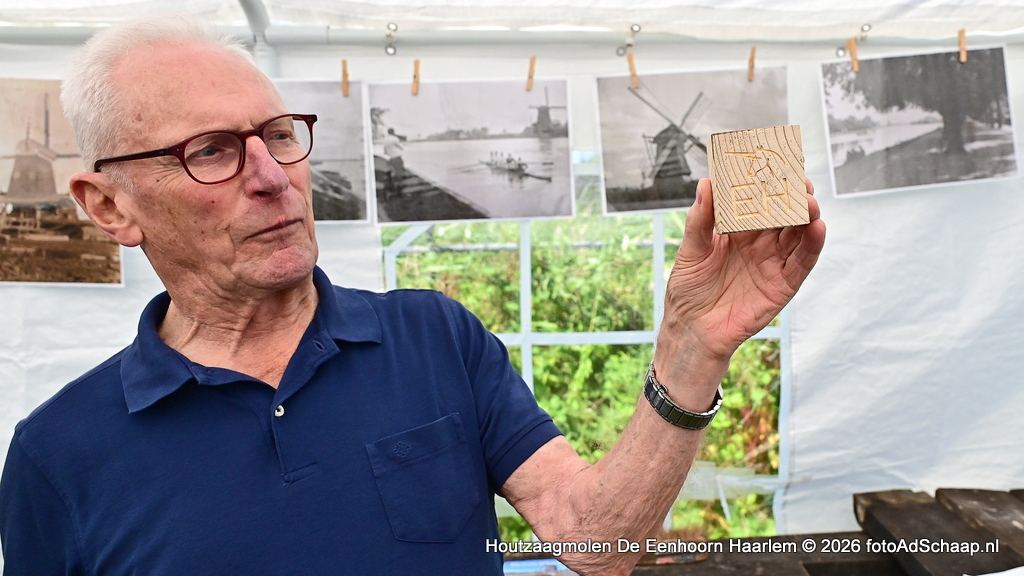 Houtzaagmolen De Eenhoorn Haarlem pas 250 jaar jong