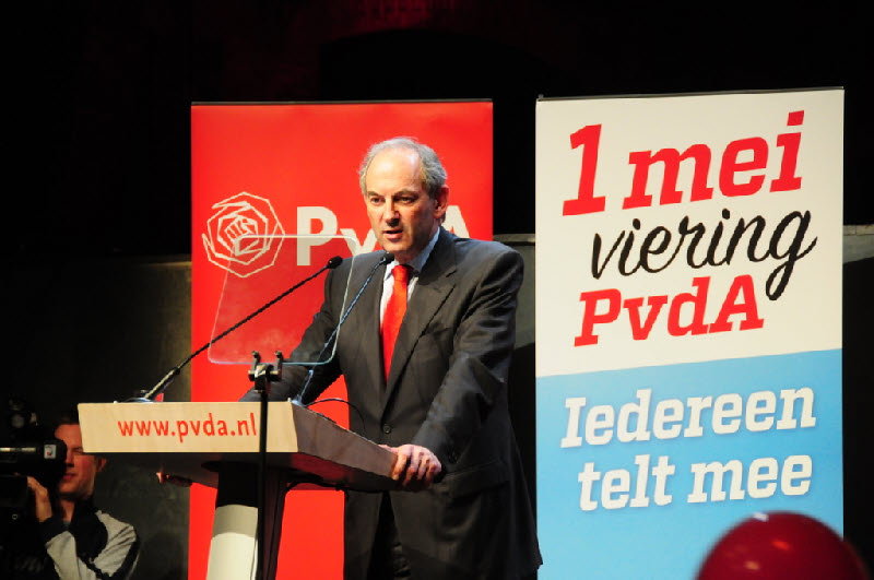 Aftrap van PvdA campagne 2010 door Job Cohen