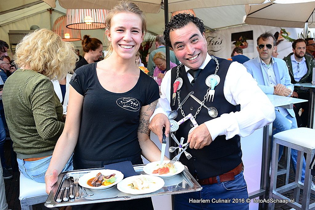Haarlem Culinair 2016 - Opening door Locoburgemeester ’in de achtste graad’