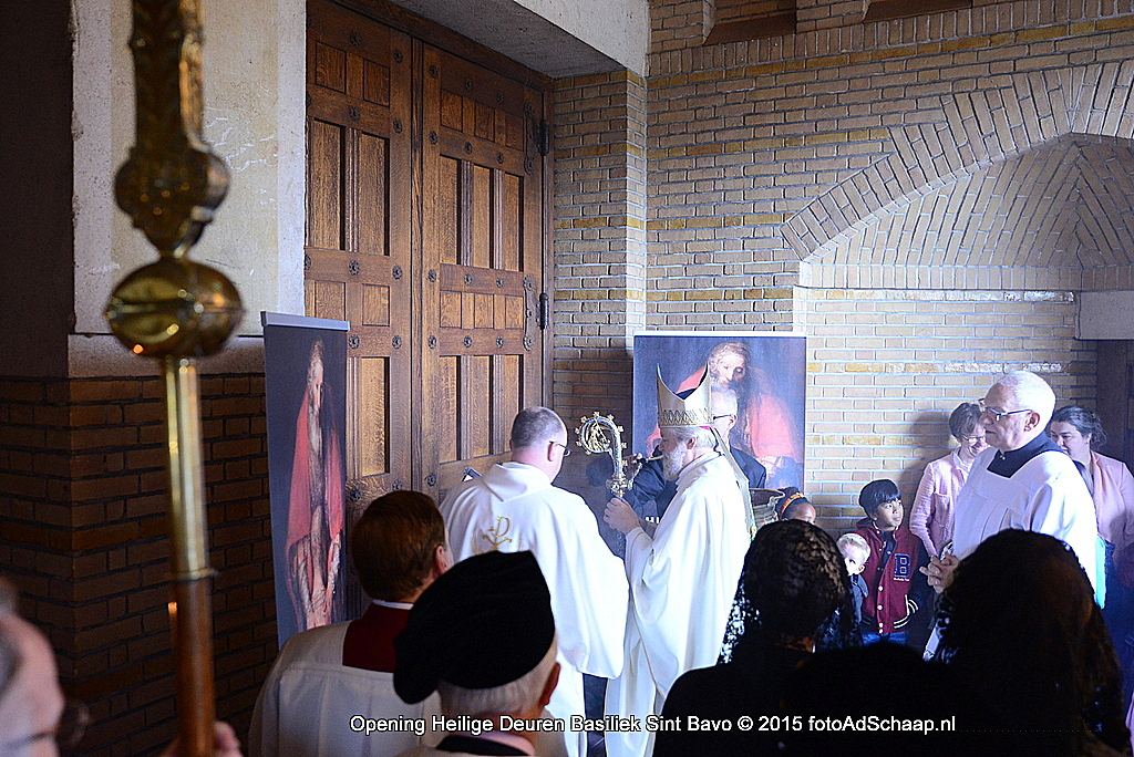 Kathedrale Basiliek Sint Bavo Haarlem 2015 - Opening Heilige Deuren