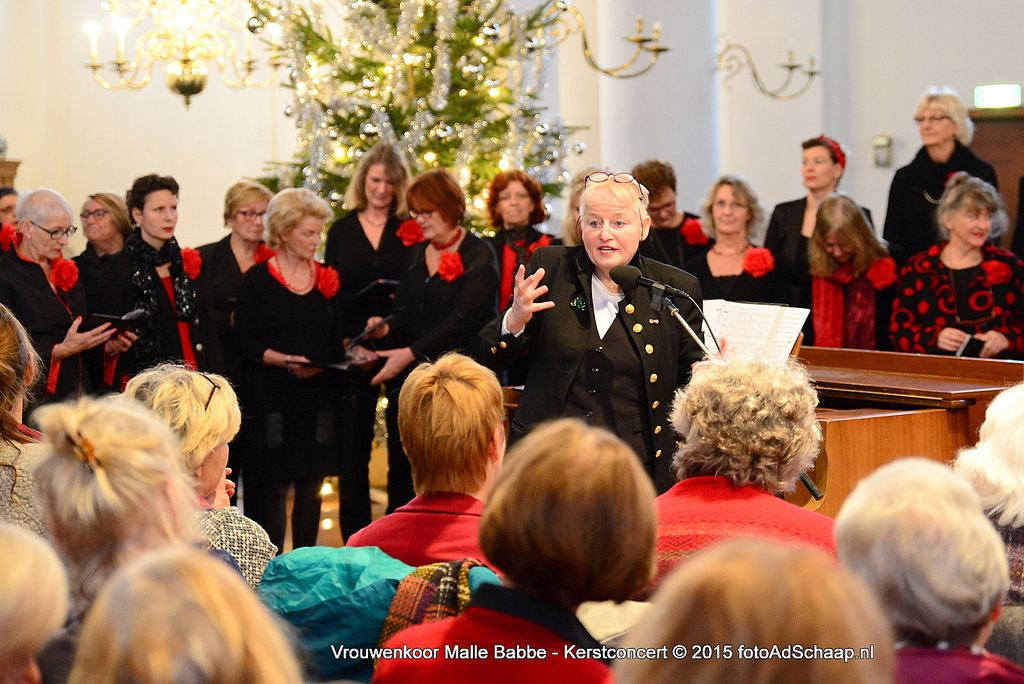 Vrouwenkoor Malle Babbe Haarlem 2015 - Kerstconcert