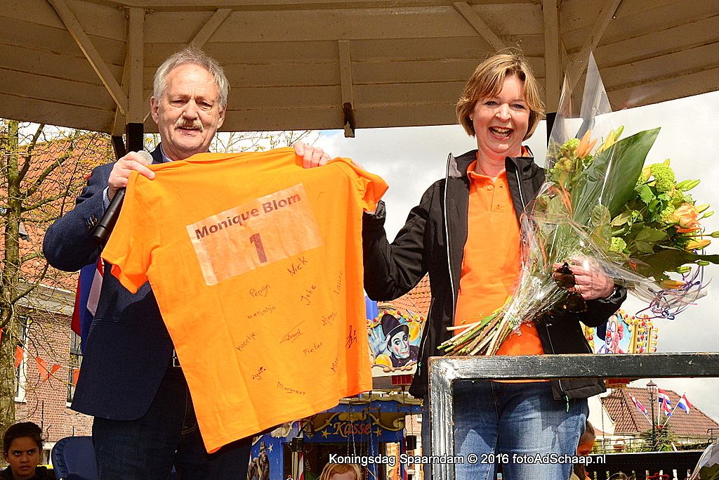Koningsdag Spaarndam 2016 - Oranje Comité verder zonder Monique Blom