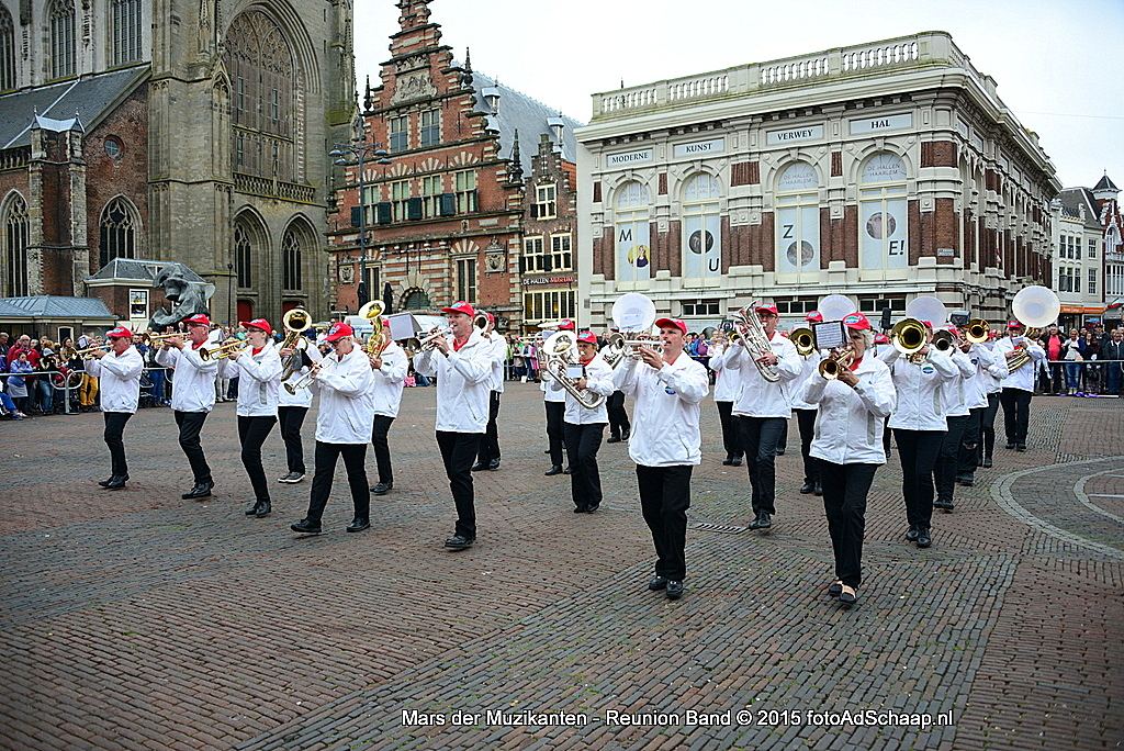 Mars der Muzikanten Haarlem 2015 - Reunion Band "finale"