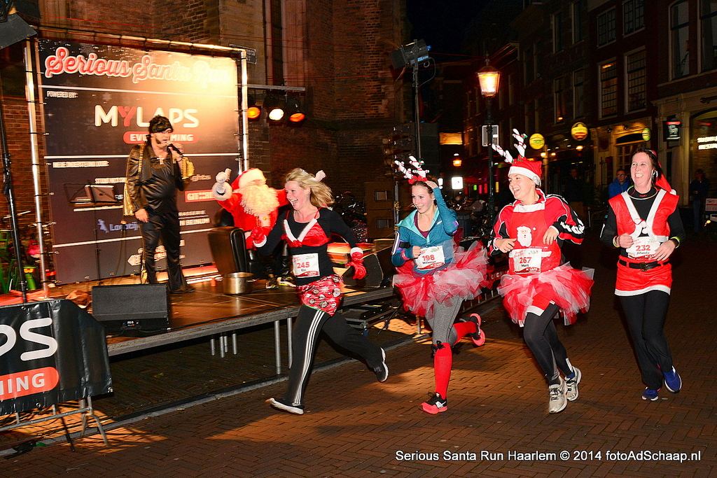 Serious Santa Run 2014 - Haarlem