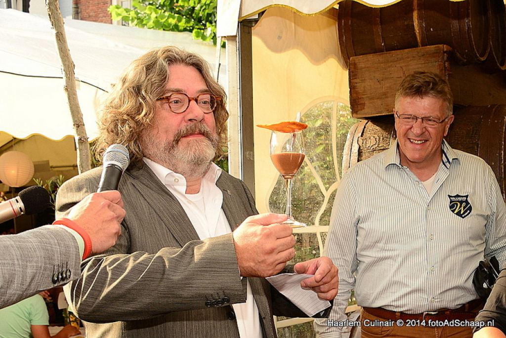 Haarlem Culinair 2014 - Opening door Culinair journalist Felix Wilbrink