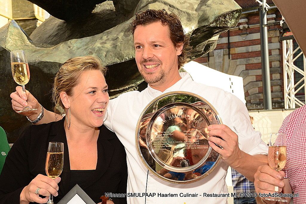 Haarlem Culinair 2013 - Smulpaap winnaar Michelinster Restaurant ML