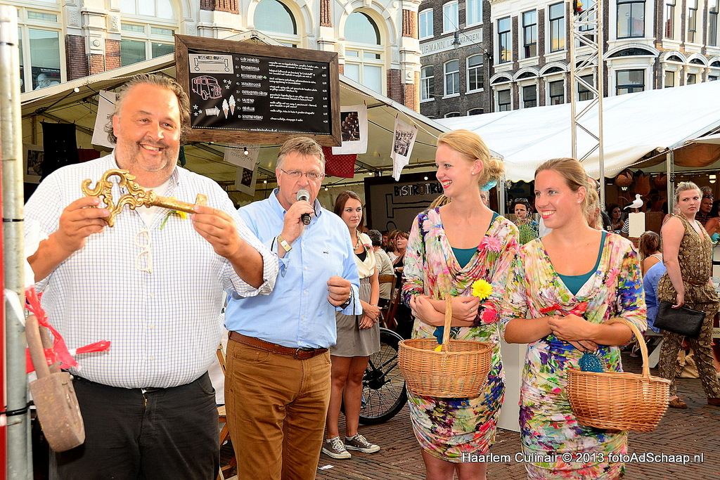 Haarlem Culinair 2013 - Opening door Julius Jaspers