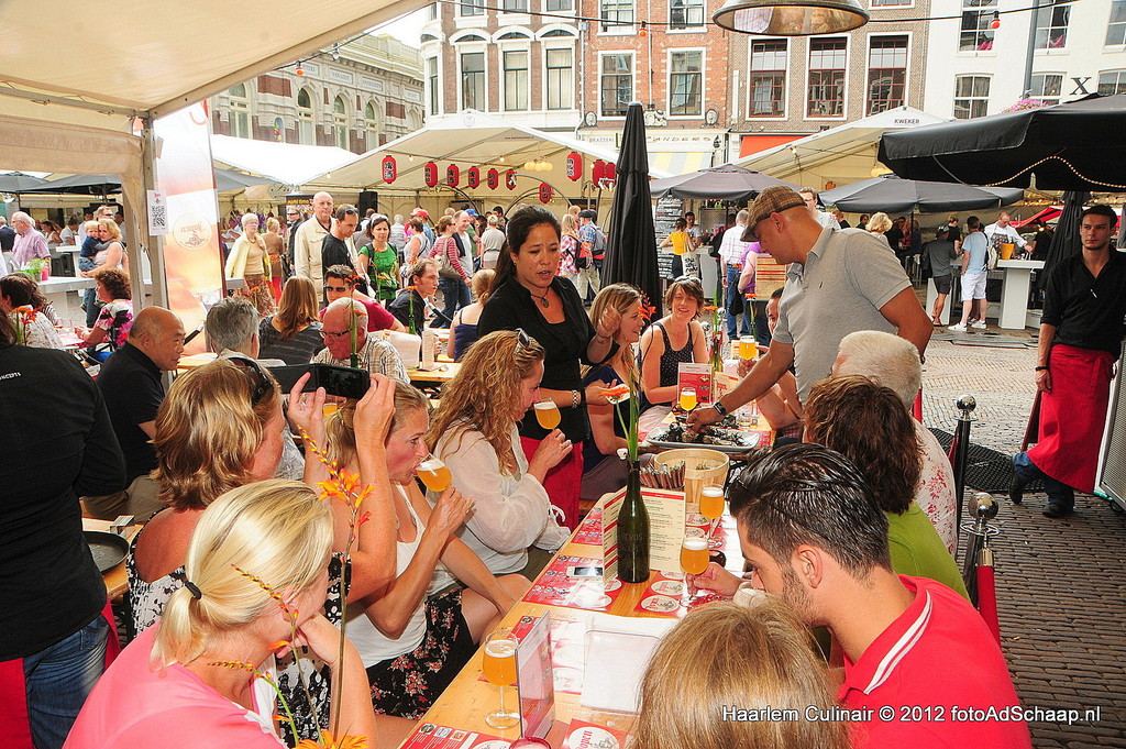Haarlem Culinair 2012 - Opening door Giel Beelen