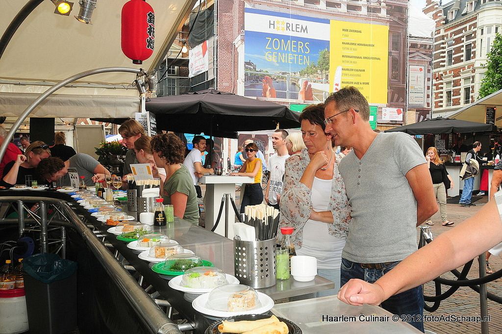 Haarlem Culinair 2012 - Opening door Giel Beelen