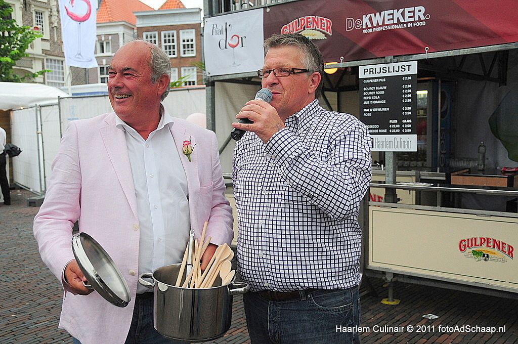 Haarlem Culinair 2011 - Opening door John Beeren