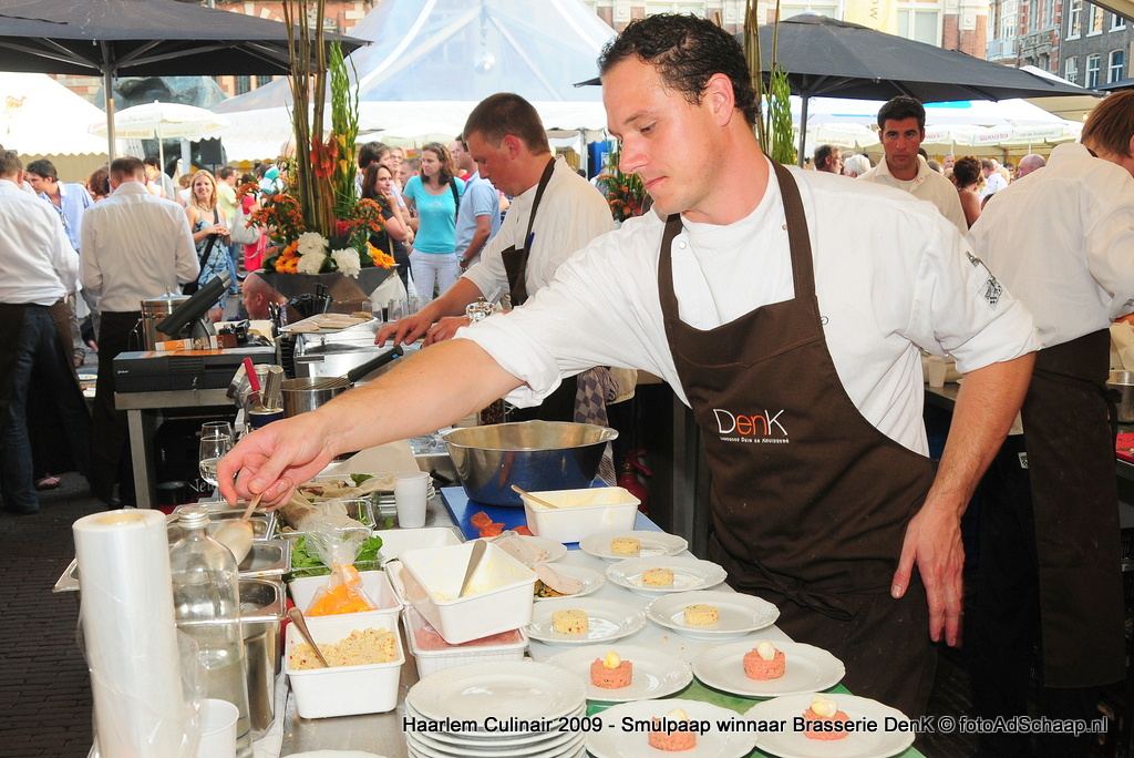 Haarlem Culinair 2009 - Smulpaap winnaar Brasserie DenK
