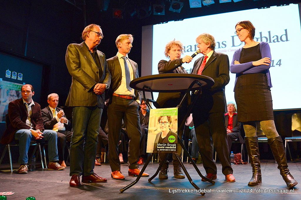 Lijsttrekkersdebat 2014 Haarlem