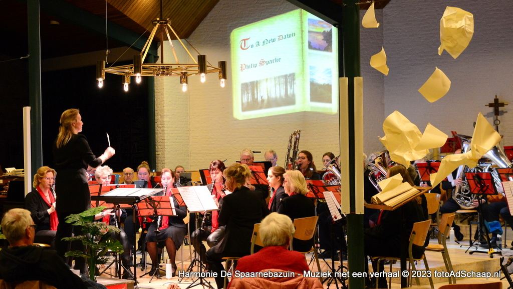 Harmonie De Spaarnebazuin - Concert 2023 'Muziek met een Verhaal'.