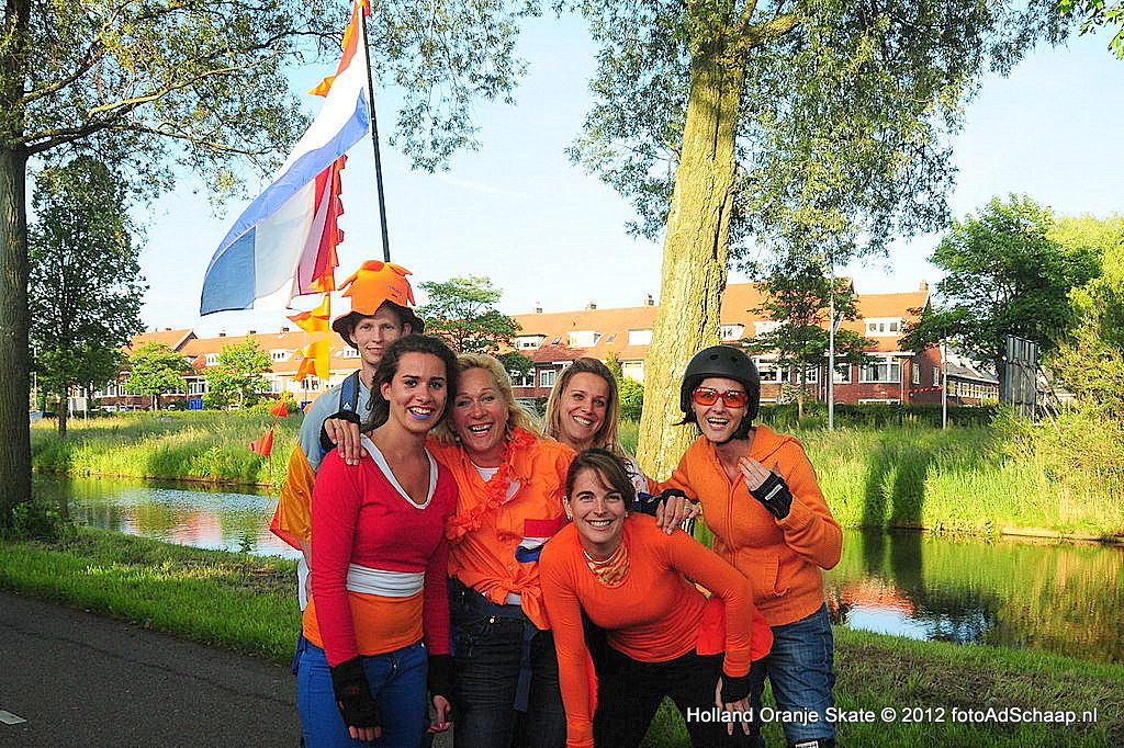 Haarlem Night Skate 2012-04 - editie Holland oranje Skate