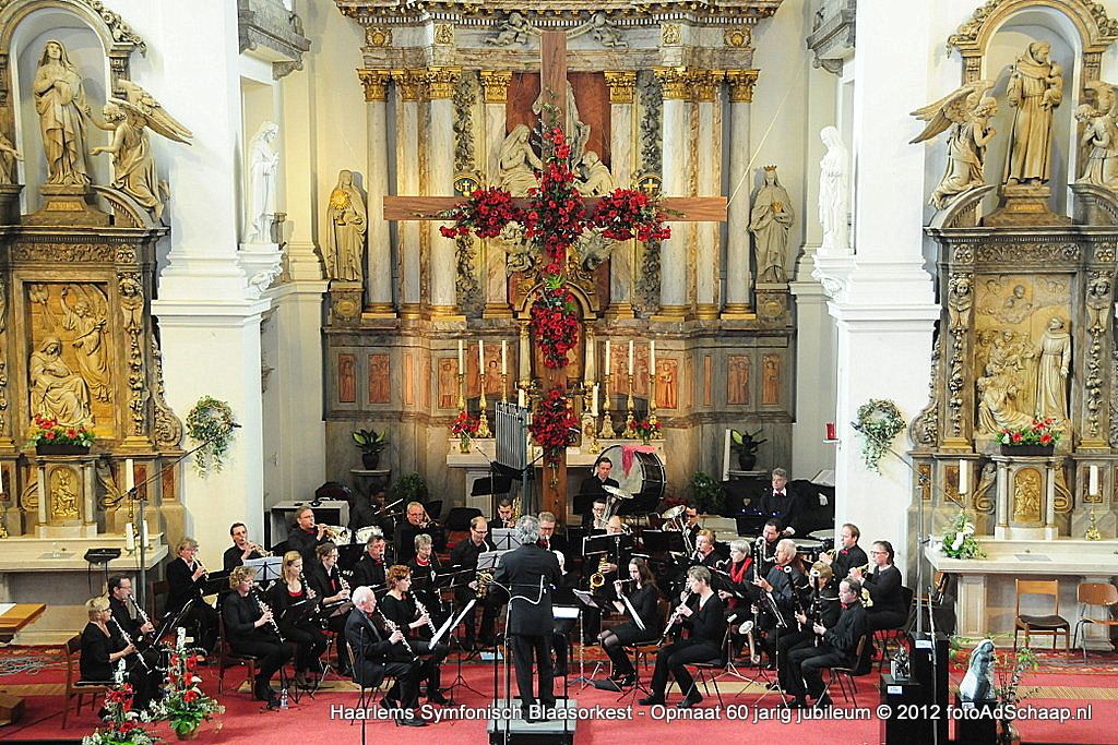 Haarlems Symfonisch Blaasorkest 2012 - opmaat 60 jarig jubileum