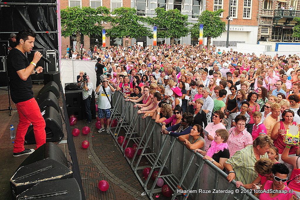 Haarlem Roze Zaterdag 2012 - Hoofdpodium